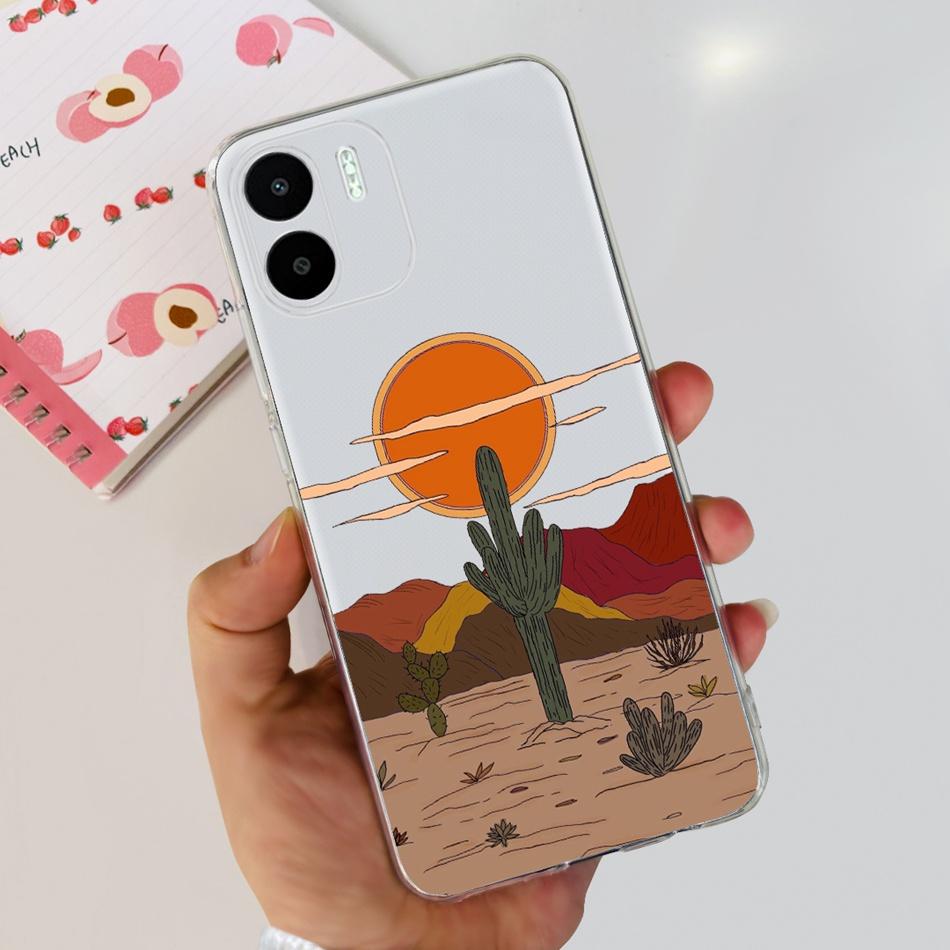 Для Xiaomi Redmi A1 A1+ 2022 Милый Расписной Чехол для Телефона Для Redmi A1 Plus RedmiA1 A 1 A1+ Мягкие Силиконовые TPU Чехлы