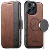 2 в 1 Съемный Магнитный Флип-кейс Для iPhone 16 Pro Max 15 Plus 14 13 Pro 12 Кошелек Для Magsafe Чехол Для Телефона Карты Слоты Сумка