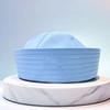 Blue Striped Navy Hat Cute Painter Hat Korean Captain Hat  Rave Festivals
