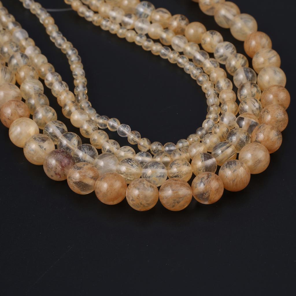 Маленькие бусины из натурального камня, изолированные бусины с дымчатым арбузом, подвески для изготовления ювелирных изделий, ожерелье, браслет, серьги, аксессуары