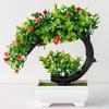 Artificial Plants Bonsai Fake Flowers Tree Pot Plants Home Hotel Garden Decor
