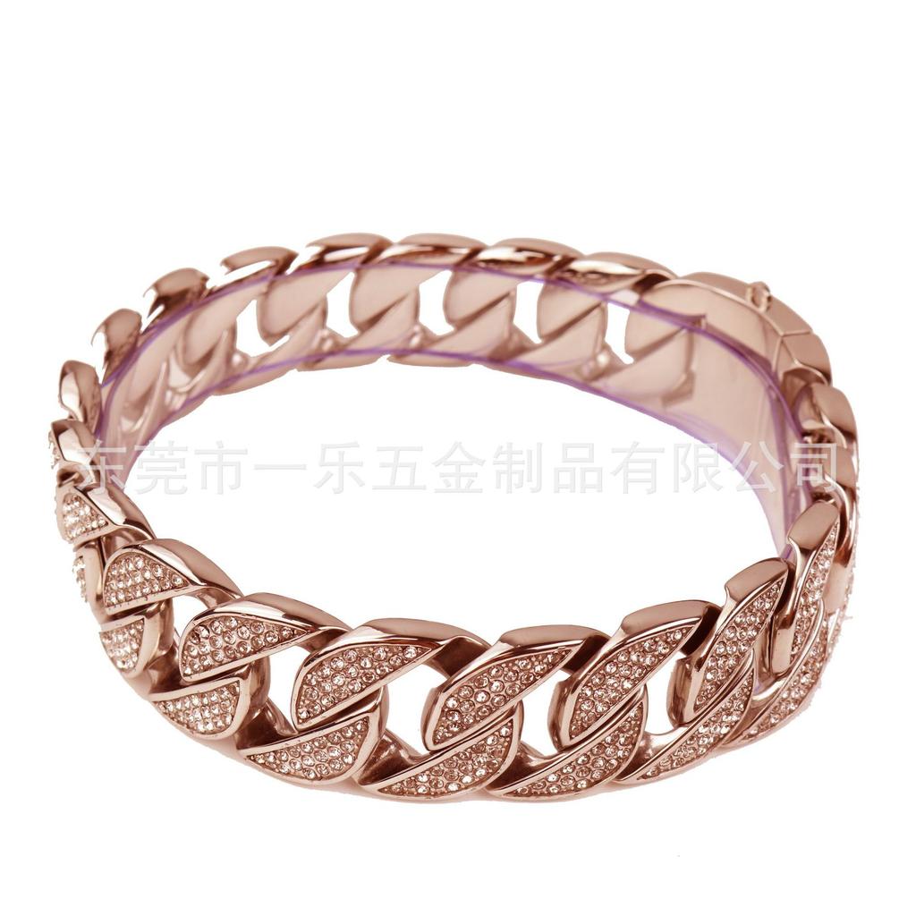 32MM Stainless Steel Pet Supplies Dog Collar Bully Dog Fighting Bully Dog Collar Dubin Cuban Chain Hip Hop Neck Ring