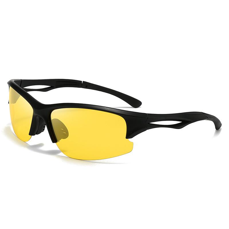Sports Wind Sunglasses Men'S And Women'S Cycling Sunglasses Foreign Trade Glasses Polarized Fishing Night Vision Windproof