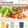 Фруктовый слайсер, резак для чашек, кухонный инструмент из нержавеющей стали для бананов, клубники, яиц, грибов, безопасный, легко чистящийся мини-слайсер, гаджет