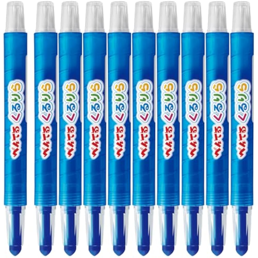 Цветные карандаши Pentel Kururira Монохромный синий GTW2-T23 (10)