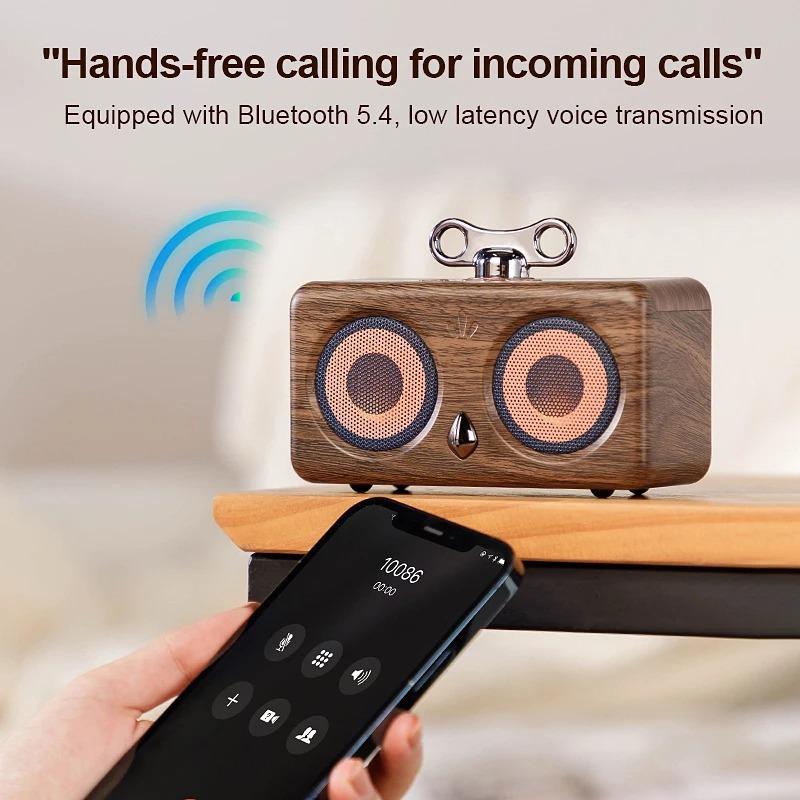 Ретро Настольный Bluetooth Динамик Новая Модель Сова Уличный Беспроводной Сабвуфер Звуковая Коробка Высокое Качество Звука