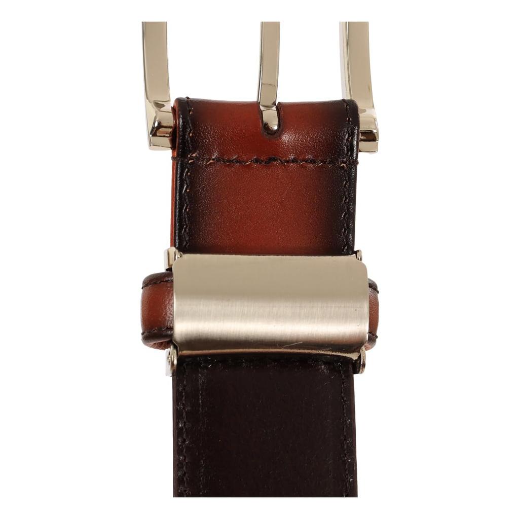 Ремень из натуральной кожи Pin Type Коричневый [Macintosh Philosophy] Мужской MAPB-00511 [14]