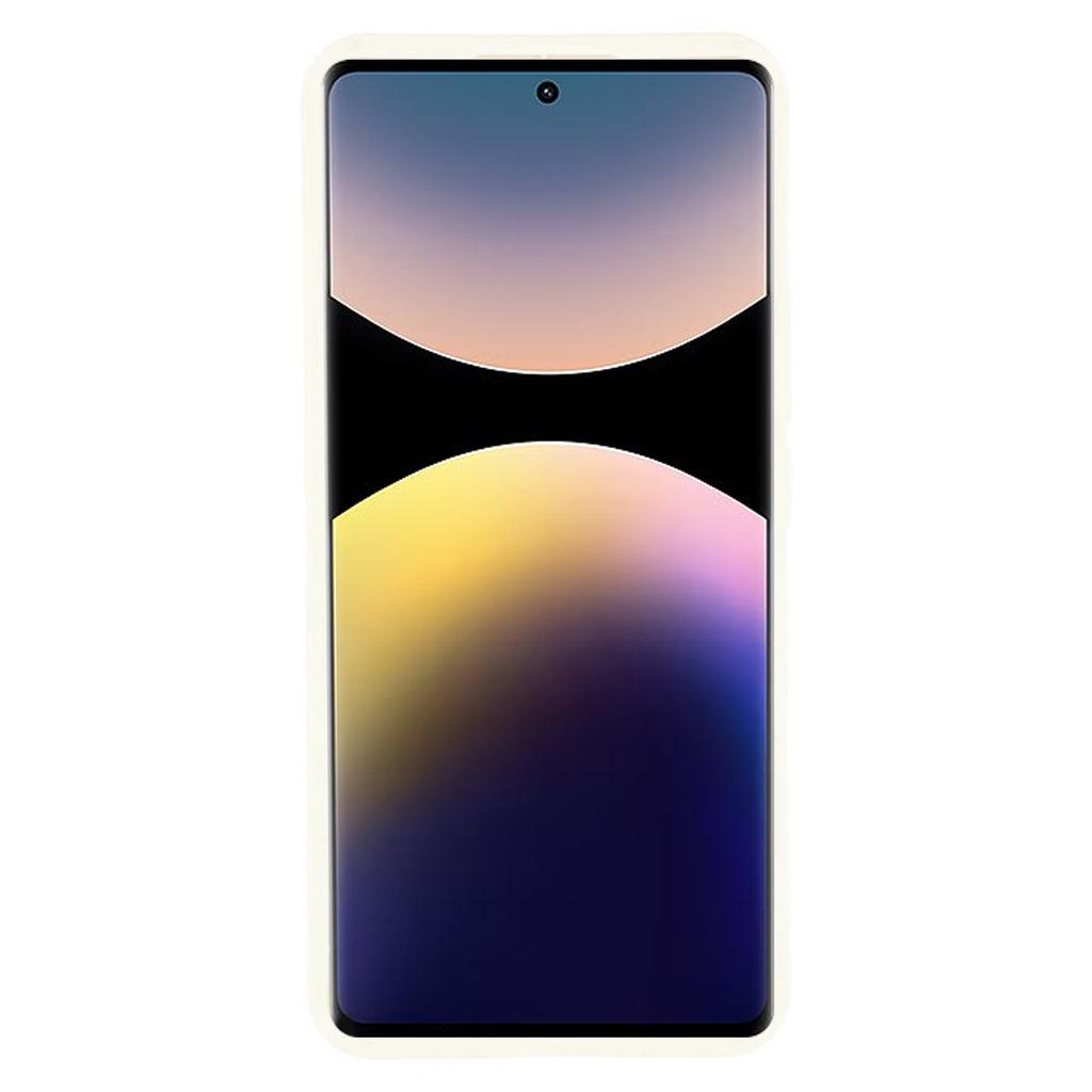 For Xiaomi Redmi Note 14 Pro+ 4G Case Grooved Design TPU Anti Slip Phone Cover