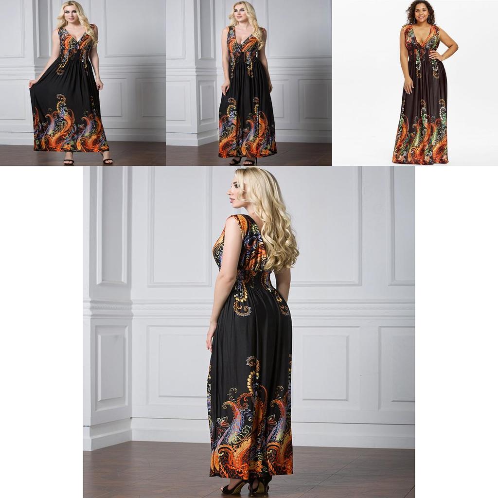 Элегантное женское платье без рукавов с V-образным вырезом, вечернее платье для вечеринки, макси длинное платье