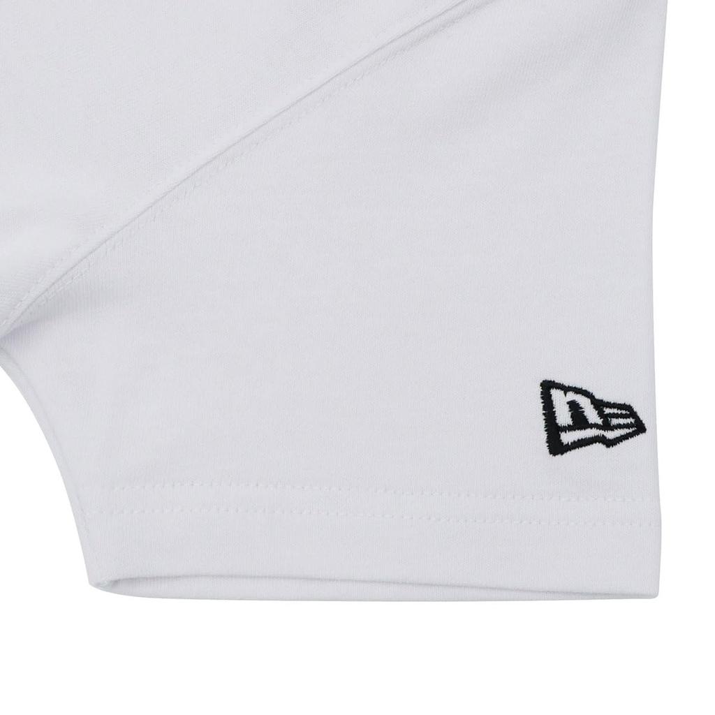 New Era Short Sleeve Youth Cotton Tee Size Box Exclusive To Boys and Authentic New Era Cool Junior Available In Large and Small Clothes Folding