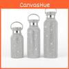 Glitter Water Diamond Bottle Stainless Steel Thermal Bottle Refillable Cup Water