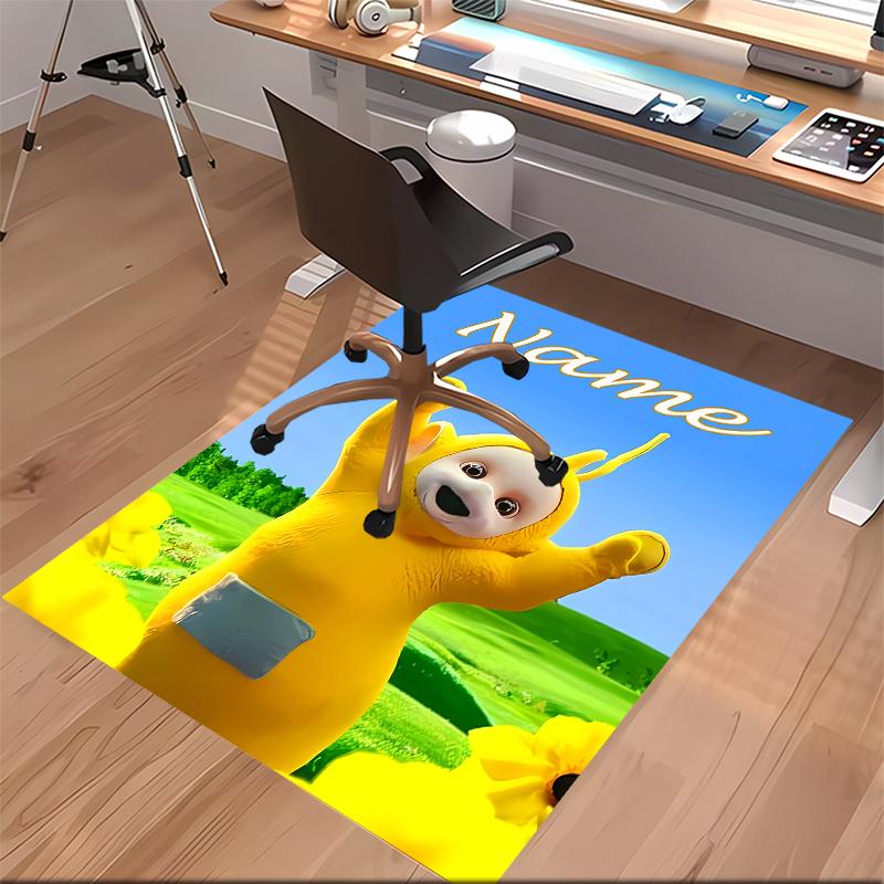 Custom personalization Teletubbies Print Area Rug - Soft, Washable Non-Slip Indoor Mat,Living Room,Home&Office Decorative Rug