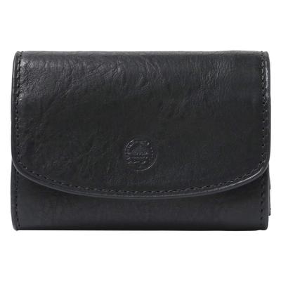 Dakota Black Label Minimo Мужской компактный кошелек трифолд, Натуральная кожа, Черный, BL-627601-10