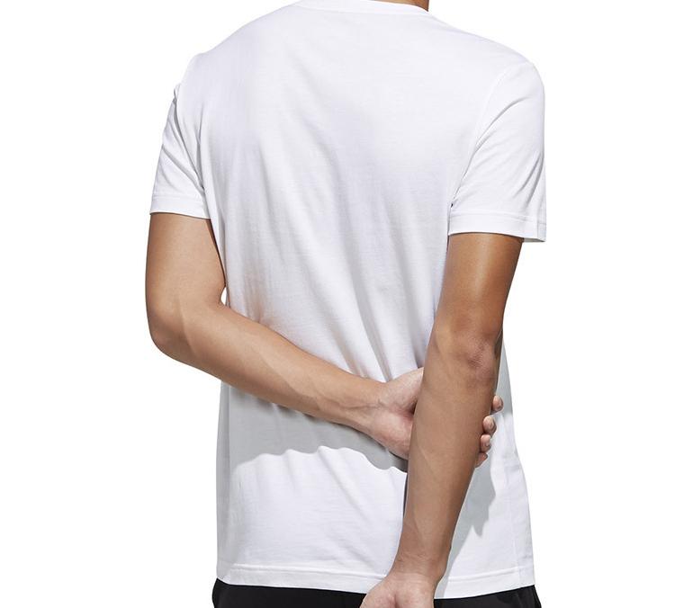 Adidas Neo Set in Sleeve T Shirt Men's White FP7396