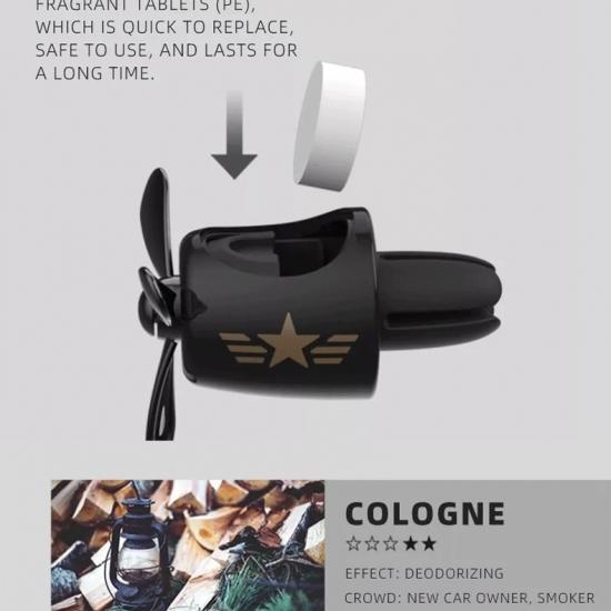 72 км Harko Bear Pilot освежитель воздуха аксессуары для интерьера автомобиля ароматизатор на выходе Wingman пропеллер парфюмерный аромат