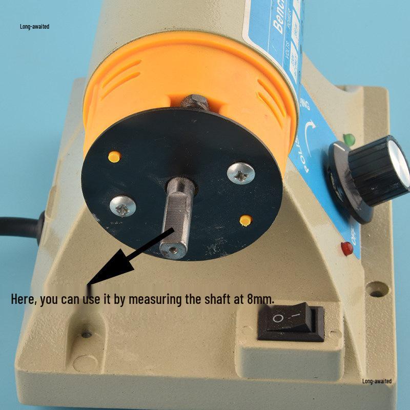 Electric Drill Chuck & Jade Stone Grinder Accessories: Polishing Shaft, Cutting Wheel, Pointed Shaft for Bench Grinder