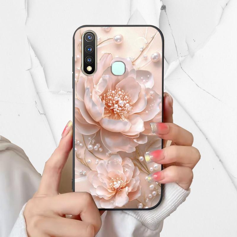 Чехол Для Vivo Y19 Y 19 Чехол Силиконовый Мягкий ТПУ Чехол Для Телефона Для Vivo Y19 1915 VIVOY19 Funda Capa Модный Ударопрочный Корпус Coque