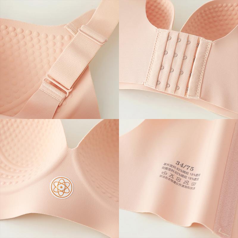 Женские бесшовные бюстгальтеры, беспроводное нижнее белье, бюстгальтер Push Up, сексуальный бюстгальтер с глубоким V-образным вырезом, женский тонкий невидимый бюстгальтер с регулируемой бретелькой, нижнее белье