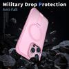 For iPhone 16 Pro Case Compatible with MagSafe Kickstand TPU + Acrylic Phone Cover