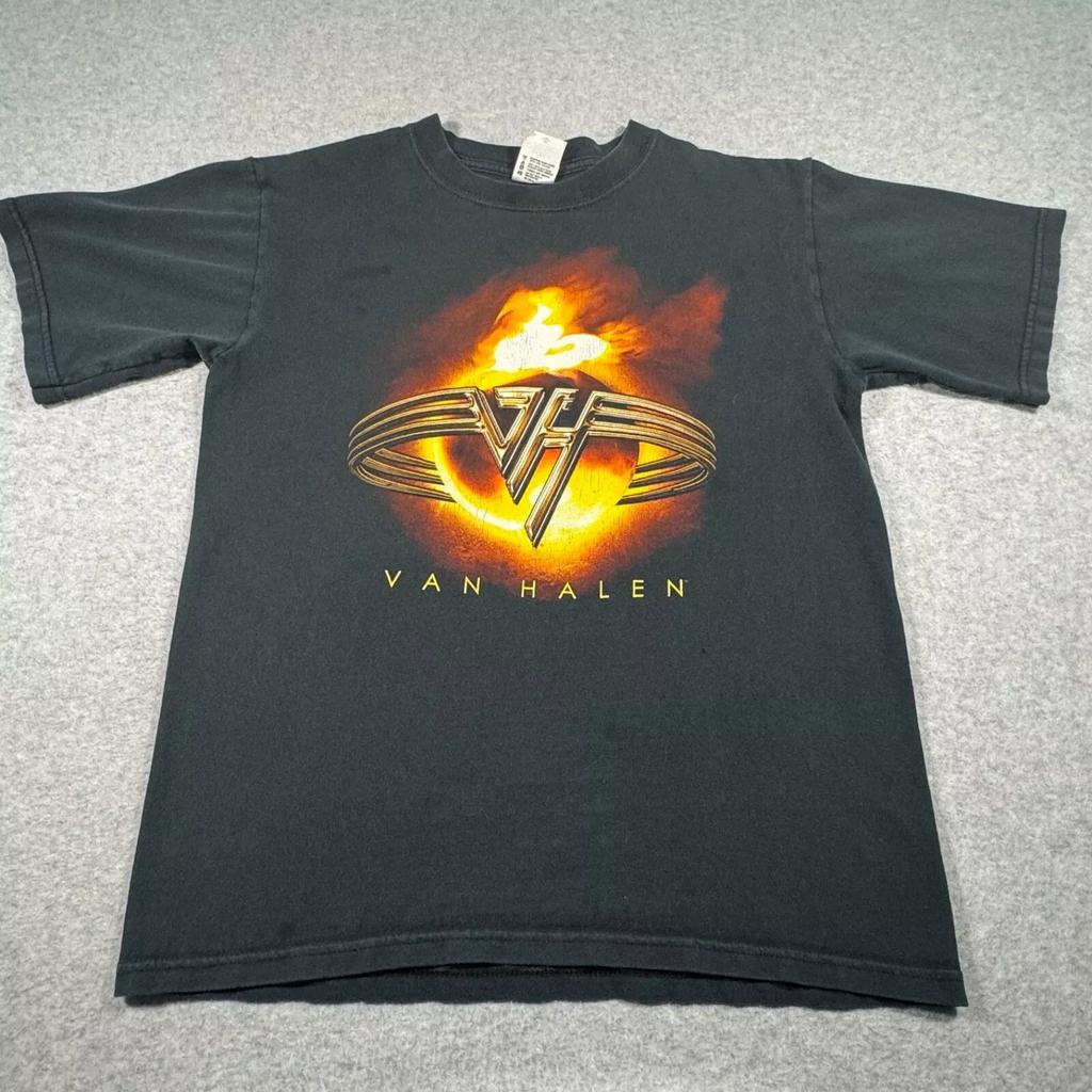 Футболка Van Halen Американская рок-группа Y2K 2004 Tour