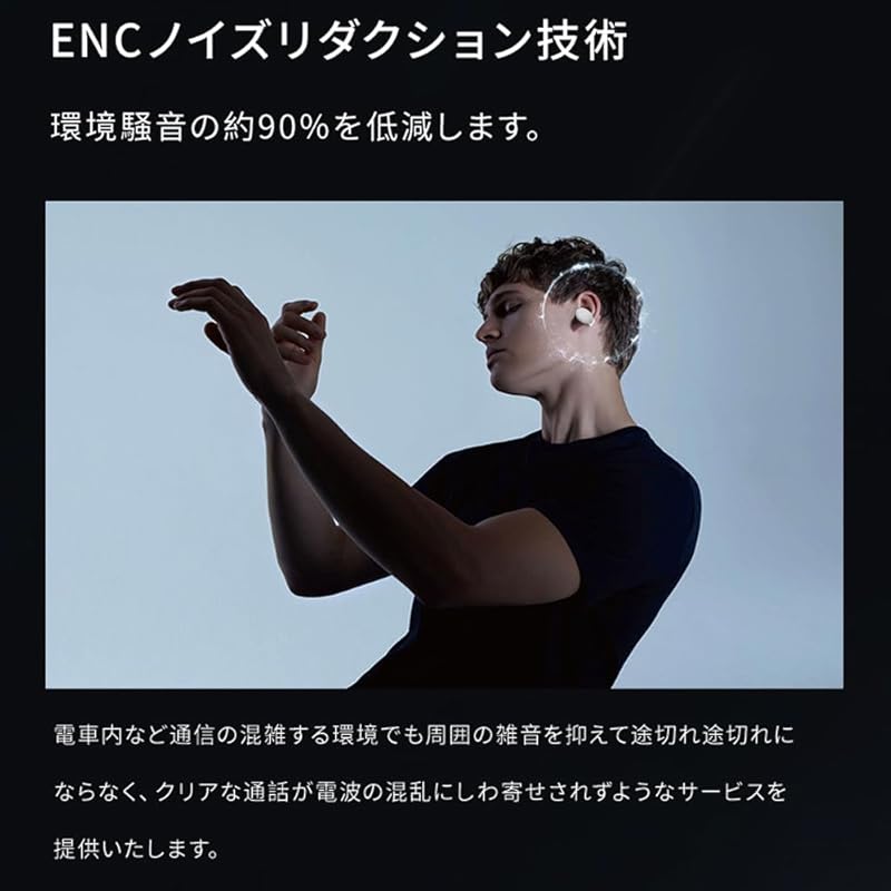 [Новинка 2025 года наушник-кафф] Наушники OWS и TWS, Bluetooth-наушники, наушники с клипсой, Bluetooth 5.4, инновация костной проводимости, воздушная проводимость