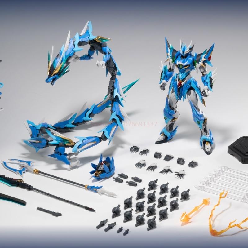 23cm Original Motor Nuclear Mnp-Xh03 Mecha Qinglong Aobing Model Kit Action Figures Metallic Skeleton Assembly Gift For Toy Gift
