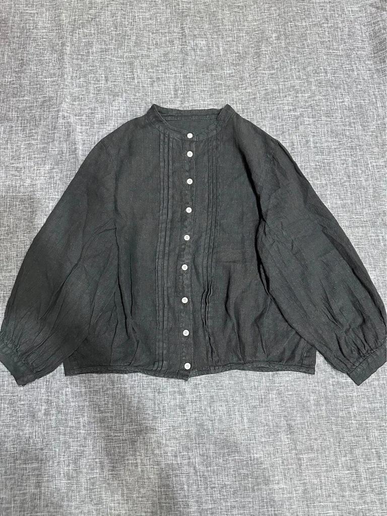 Johnature Весенняя рубашка с длинными рукавами, женские японские литературные универсальные топы с воротником-стойкой