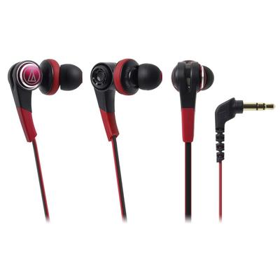 Внутриканальные наушники Audio Technica SOLID BASS красные RD ATH-CKS770