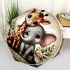 1PC Giraffe Elephant Umbrella-8-Rib Reinforced Portable Folding Travel Suitable for All Seasons Outdoor Daily -Z0462