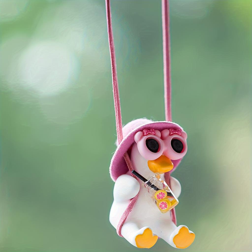 Милая качающаяся утка - Идеальный автомобильный аксессуар для женщин