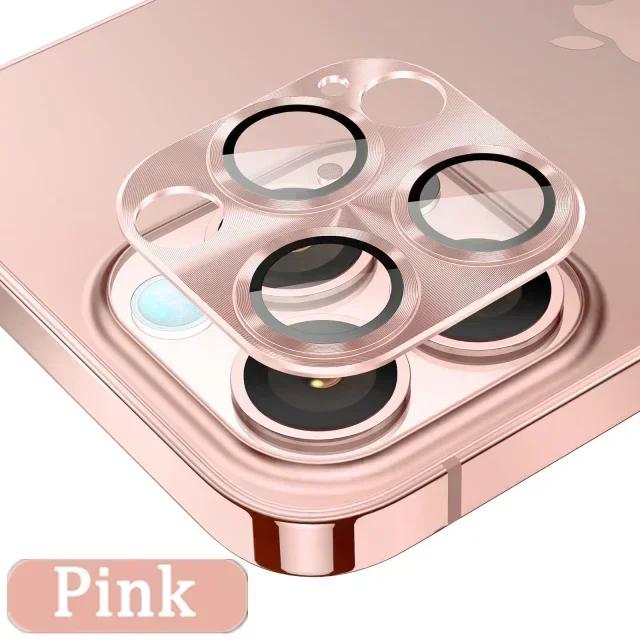 2 шт. Металлическое защитное стекло для объектива камеры для iPhone 14 11 12 13 15 Pro Max Защитная пленка для заднего объектива для iPhone 15 14 Plus 12 13 Mini