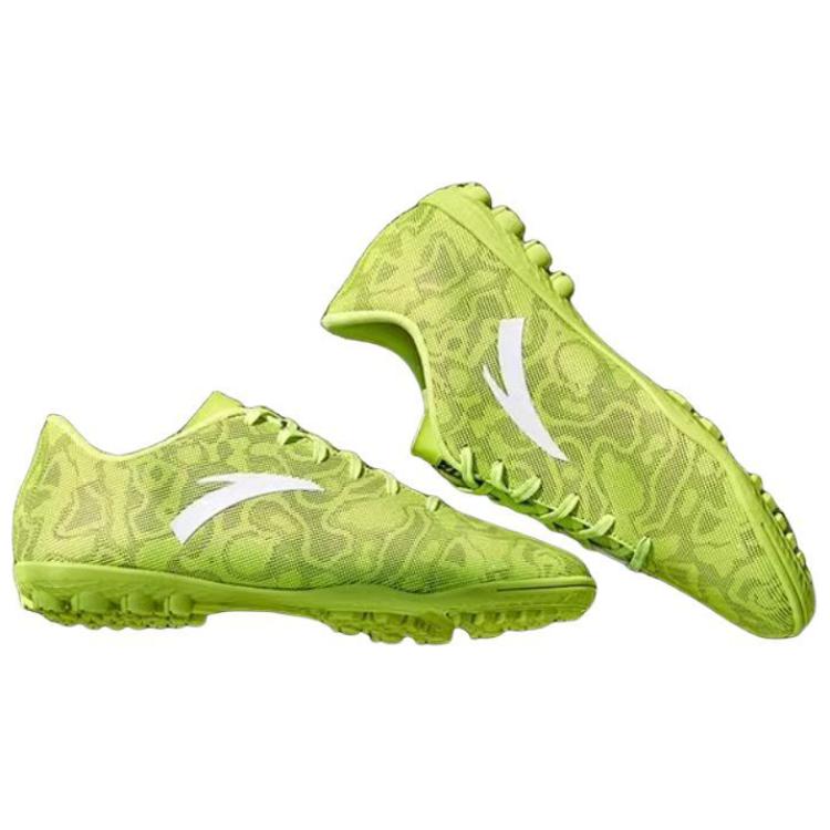 Anta Non-Slip Wear-Resistant Soccer Shoes Men Footwear Cyan 912222203-4