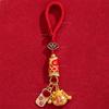 Small Pendant Koi Carp Car Keys Charms Gourd Key Chain Strap Lucky Lucky Keychain  Women