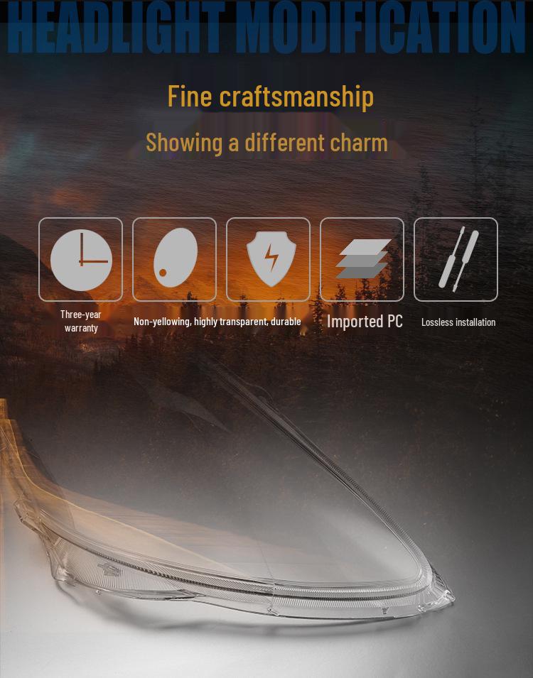 15-17 Buick Excelle Замена крышки линзы фары