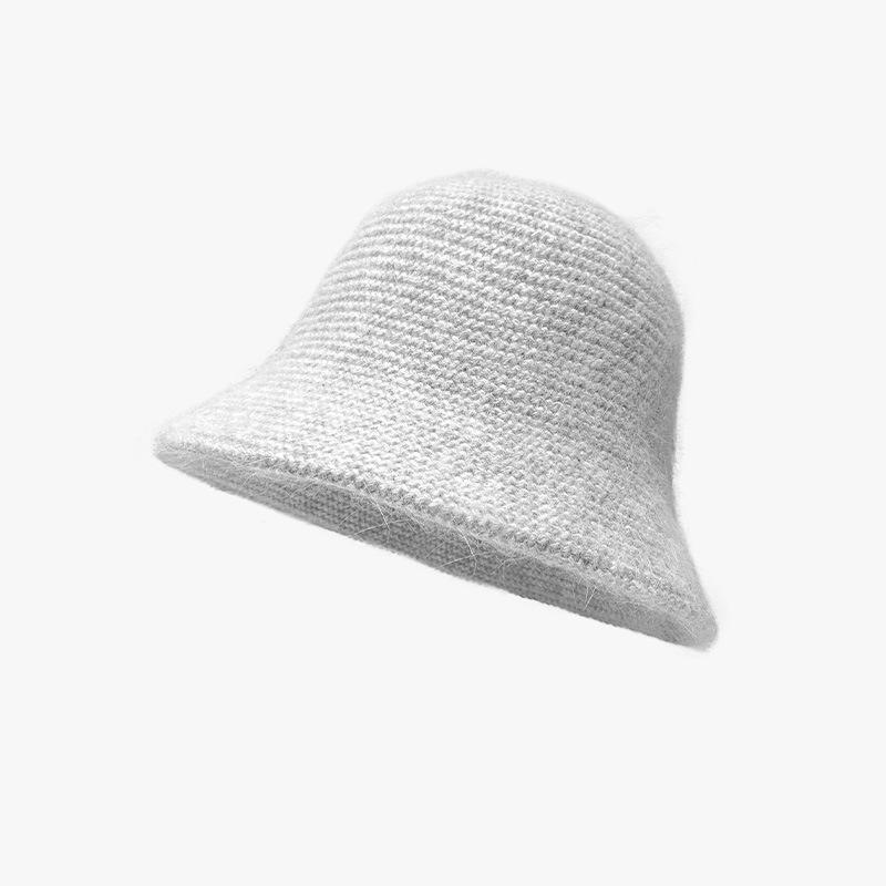 Женская осенне-зимняя универсальная шерстяная шляпа в корейском стиле, теплая зимняя шапка с защитой ушей, шляпа-ведро для большой головы