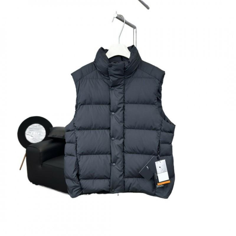 Unisex Puffer Vest With Hood 90% White Duck Down Fill Warm Lightweight Outdoor Streetwear Winter