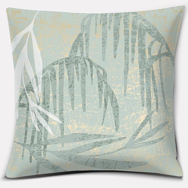 Серия наволочек с зеленым цветочным узором, наволочка для спальни, гостиной, дивана, стула, автомобиля, наволочка для украшения дома, наволочка для объятий