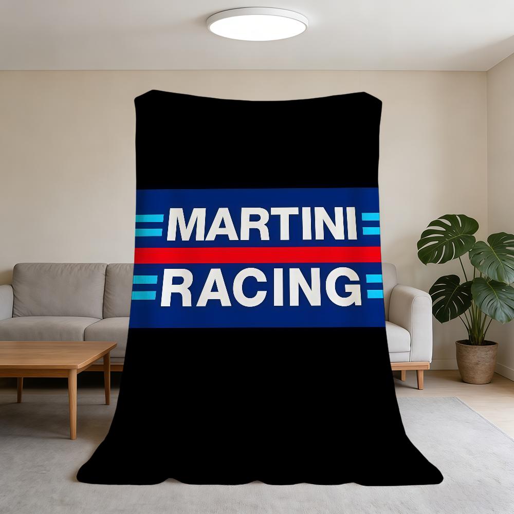 Blanket Super Logo R-Racing-ES M-Martini Warm Comfortable Plush Throw Cool Blanket Child Home Sofa Bedroom Gift