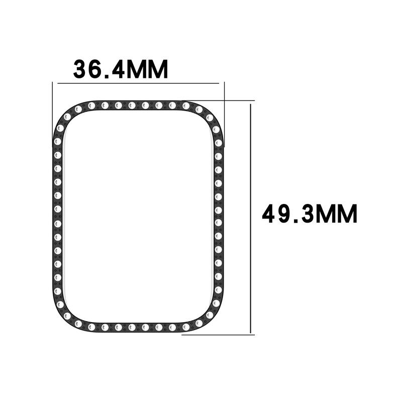 Для Xiaomi Mi Band 9Pro PC Shell Модный защитный чехол с бриллиантами Xiaomi band 9pro Защитный чехол-бампер