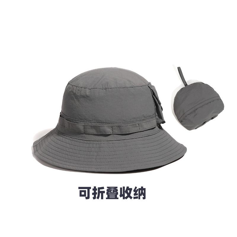 Mountain Outdoor Mountaineering Camping Can Store Bucket Hat Women's Summer Quick Drying Sun Protection Hat Fishing Hat Men's Basin