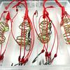 4Pcs Explosion Fish Lure Bait String Hook Monsters Fishing Tackle