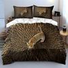 "Mesmerizing leopard vortex elegance" Bedding sets Duvet covers Pillowcases(1* Duvet Cover 2* Pillowcases without duvet insert)