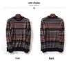 Men's Retro Striped Cashmere Sweater - 2022 Autumn/Winter Collection