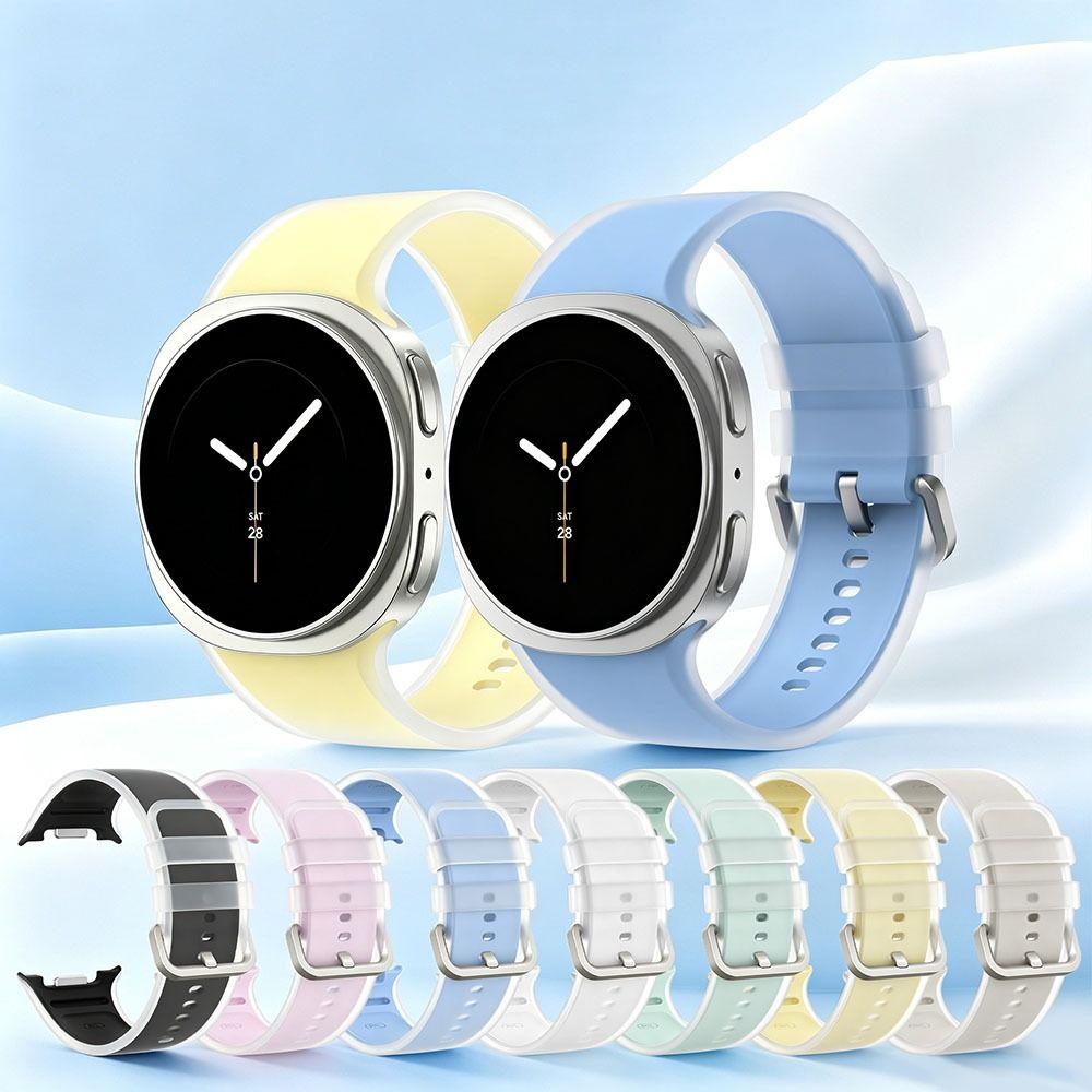 Прозрачный силиконовый ремешок для запястья для умных часов Galaxy Watch9