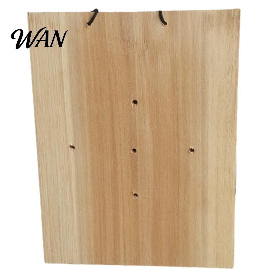 Durable Fern Hanger Staghorn Board, Mounting Board with Pre-Drilled Holes, Geometric Designs, Hanging Vertical Plant Holder for Home Office
