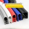 U-Shaped Rubber Seal Strip - Protective Edging for Sheet Metal and Cable Trays