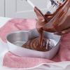 Removable Bottom Heart Shaped Cake Pan Non Stick Metal Heart Cake Baking Pan  Mousse