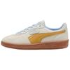 Palermo Warm White Archive Gold Unisex Sneakers Cream 396463-62