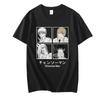 Fashoion Chainsaw Man Makima T-shirt Men's Graphic T Shirt Short Sleeve Anime Manga Denji Tshirt Cool Tee Tops Streetwear
