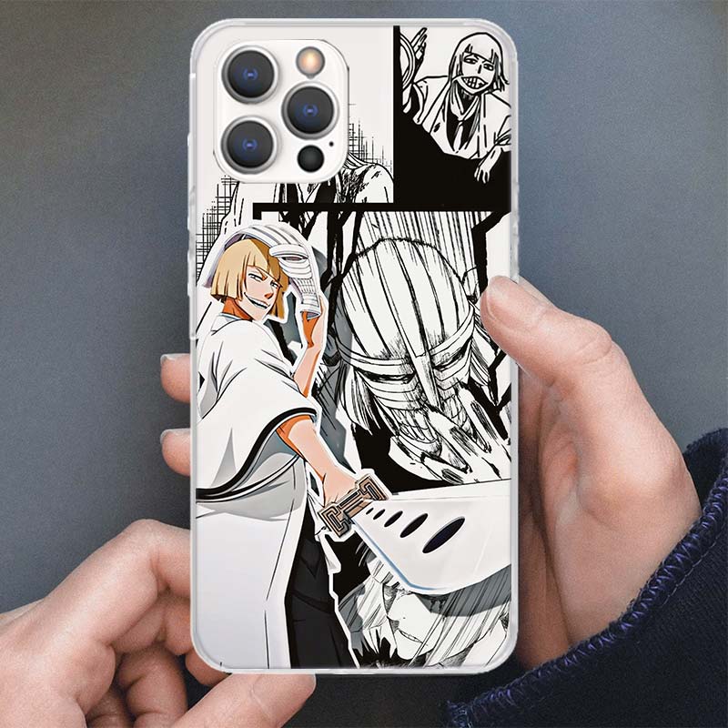 Чехол для телефона Bleach Синдзи Хирако для iPhone 17 16 15 14 13 12 11 Pro Max Mini Plus Air 7 SE 8 Мягкий силиконовый печатный корпус Funda 17